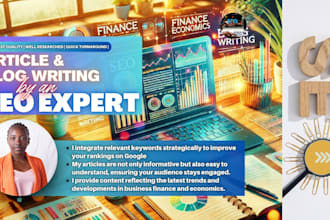 do expert SEO blog writing in business finance and economics