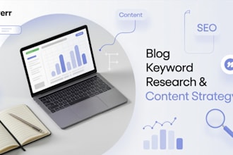do expert blog keywords research and content strategy for SEO growth