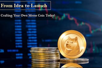 create crypto token website crypto meme or coin website