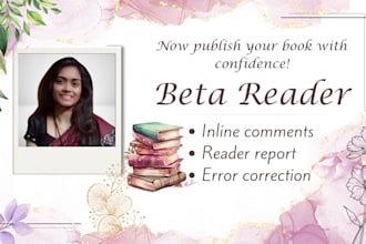 beta read and critique your manuscript