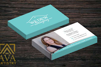design professional and eye catching business cards