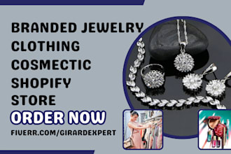 design jewelry shopify jewelry store clothing dropshipping y2k cosmetic website