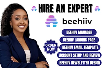 setup beehiiv newsletter design beehive landing page beehiiv newsletter website