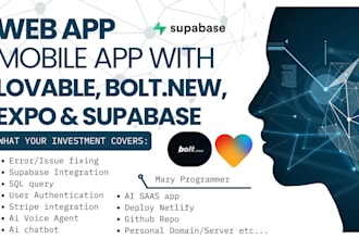 lovable bolt new cursor replit v0 supabase netlify expo lovable dev web app