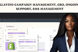 klaviyo campaign management, klaviyo cro,klaviyo ongoing support, SMS management