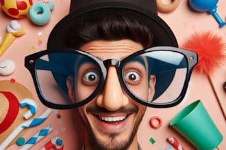 design cartoon, mascot, caricature or character logo