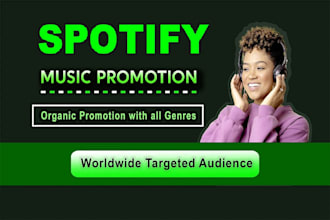 do professional spotify track promotion through ads campaign