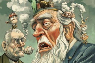 create your editorial or political cartoon idea