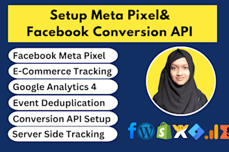 set up meta pixel, conversion api for ecommerce tracking via gtm