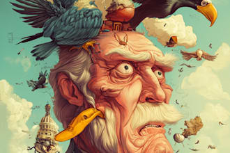 design your editorial or political cartoon idea