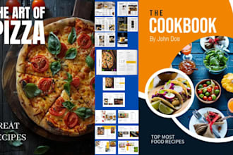 design cook book, recipe book, recipe creation, amazon kdp, cookbook cover