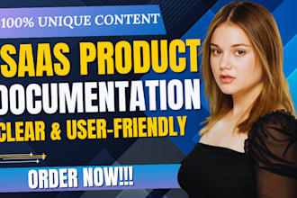 write saas onboarding documentation technical product manual user guide tutorial
