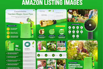 do amazon listing design, infographic, product images