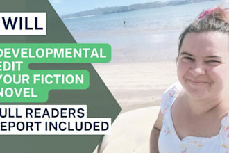 provide developmental edits for your novel