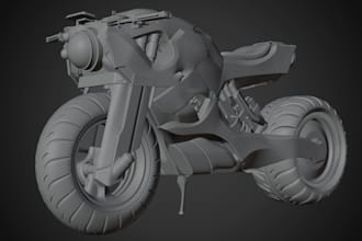 design custom hard surface sci fi 3d vehicles for games
