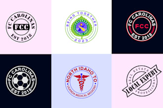 do seal, stamp and circle logo