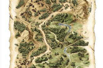 design professional fantasy map for you