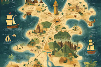 do custom fantasy map dnd and rpg cartography