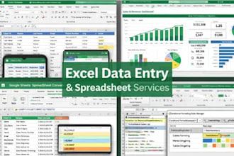 do fast and accurate data entry in excel within 24 hours
