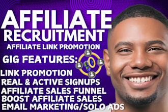 affiliate recruitment affiliate link promotion to boost sales and signup