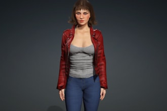 fix 3d character error,human photo to 3d model, nsfw model,3d medieval, maya rig