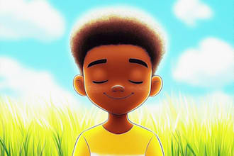 draw african american children book illustration, african american children book