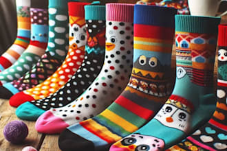 create sock knitting machine design
