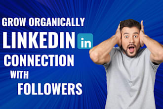 grow linkedin profile connections through send connect request