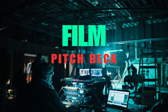 design a professional film pitch deck to captivate investors