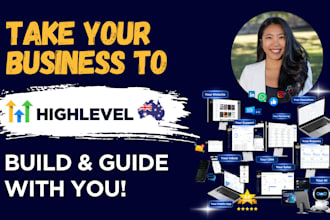helping australia business set up, guide you through gohighlevel account