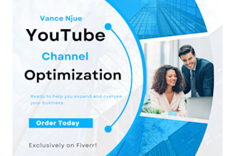 do best youtube video SEO expert optimization and channel  growth manager