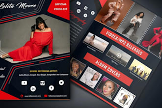 epk, media kit, press kit, one sheet, speaker kit for  dj, bloggers and brands
