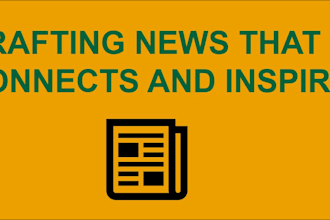 create engaging and professional employee newsletter content