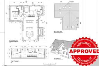 do architectural stamp, mep stamp and seal for USA, california city permit