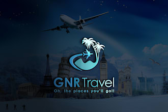 design modern travel, hotel and adventure outdoor logo