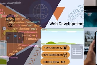 do custom web development,full stack web developer, laravel and react developer
