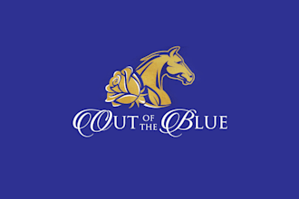 design out blue stables racing logo