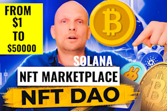 develop profitable dao app blockchain app nft marketplace defi crypto exchange