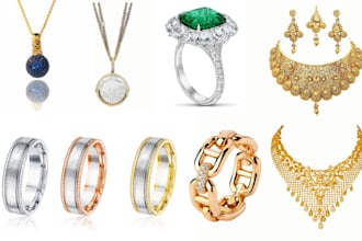 do jewelry retouching and jewelry color correction