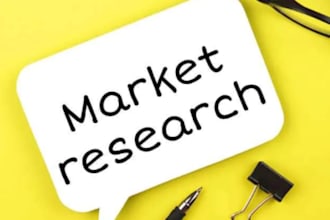 market research, business reports, swot and competitor analysis