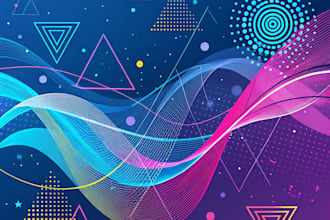 design cool abstract digital art