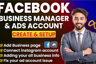 create setup fresh business manager with ad account or fix issues