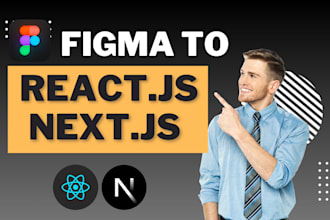 convert figma to next js or react website with tailwind CSS