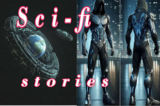 ghostwrite sci fi and fantasy stories, pacing science fiction novels