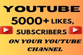 do organic youtube channel promotion and monetization, add subscriber