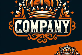 design modern expert crown logo