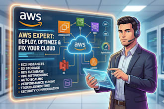 deploy, fix, and optimize your web app on AWS ec2, s3, lambda, rds