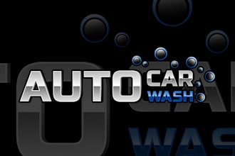 do automotive, auto detailing, car racing and car wash logo