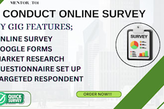 fill your online  survey for any respondent of your choice