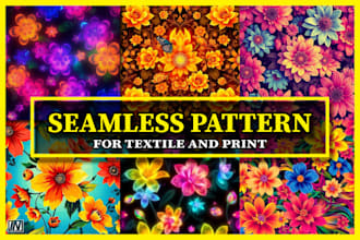create unique seamless pattern designs for any purpose